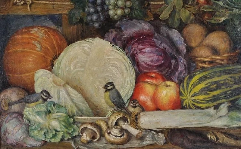 Cinciallegre e verdure
